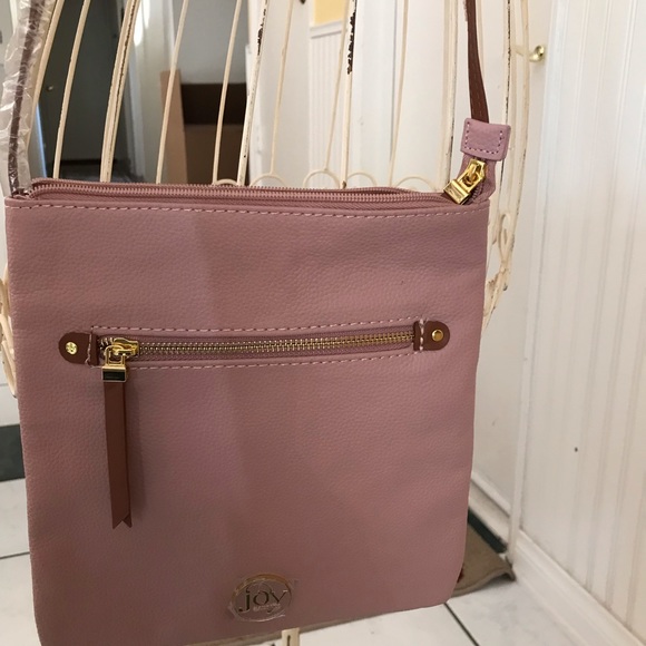 Joy Mangano Handbags - Joy Mangano Dusty Pink Purse NWT crossbody